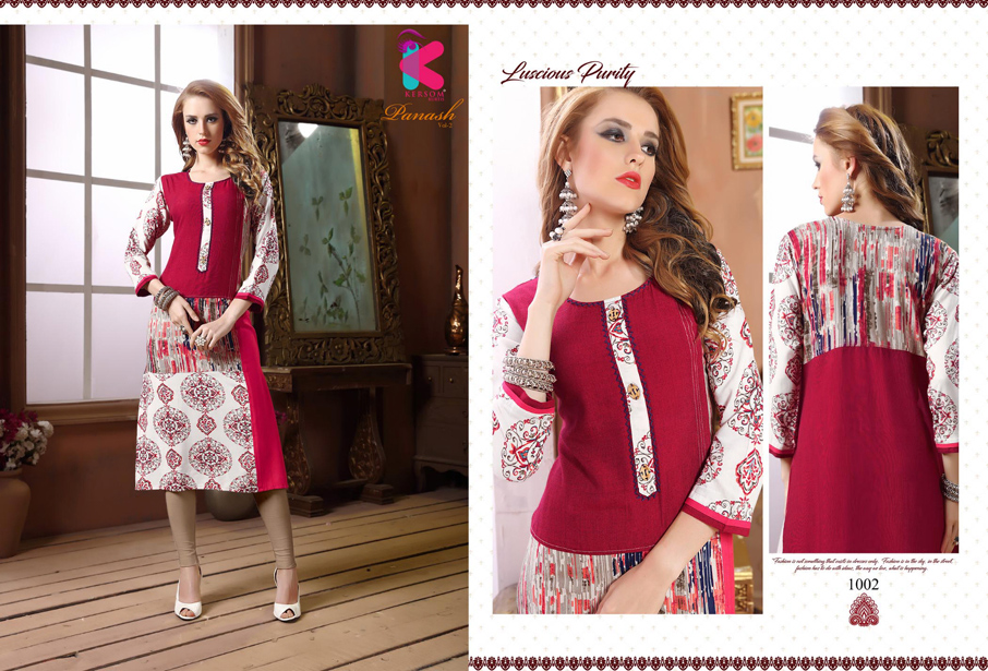Panash Vol-2 Kersom Printed Straight Kurta Manufacturer Panash Vol-2 Kersom Printed Straight Kurta Manufacturer
